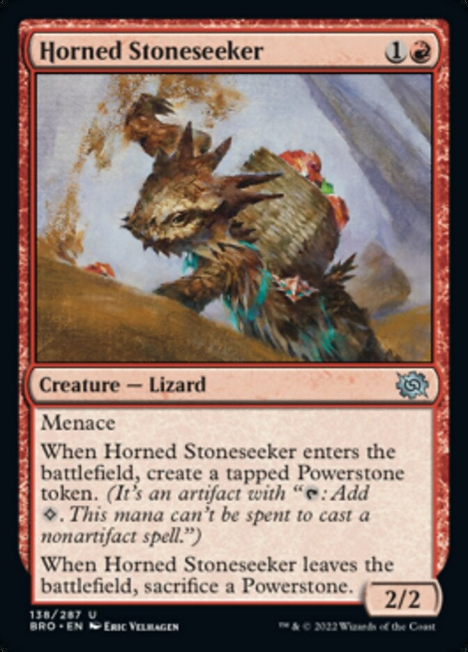 Horned Stoneseeker (BRO-U)
