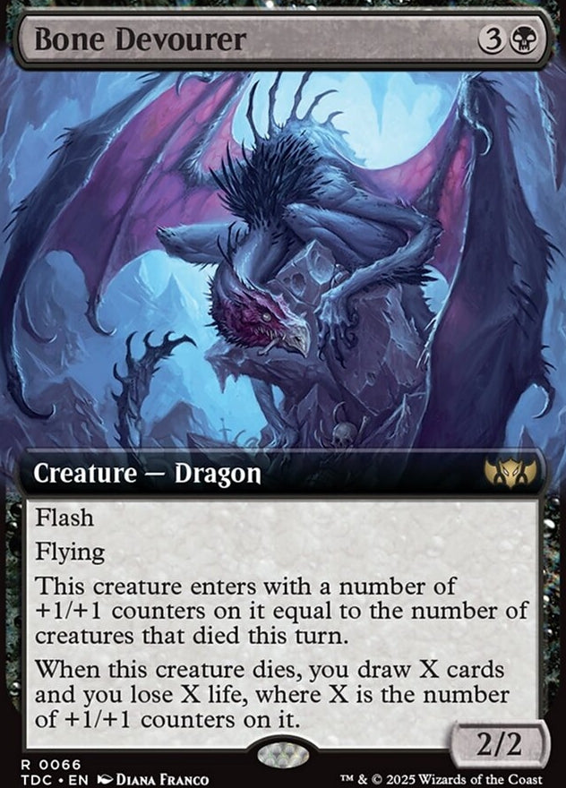 Bone Devourer [ #0066 Extended Art ] (TDC-R)