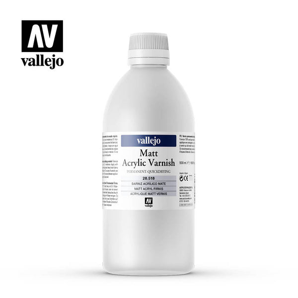 Auxiliary Products: Matt Acrylic Varnish 500ml