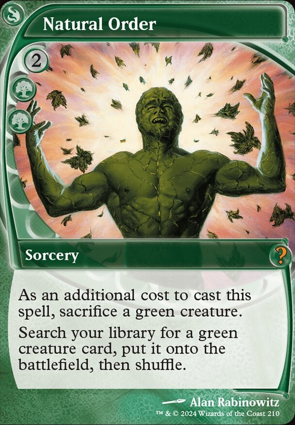 Natural Order [#0210 Future Frame] (MB2-M-FOIL)