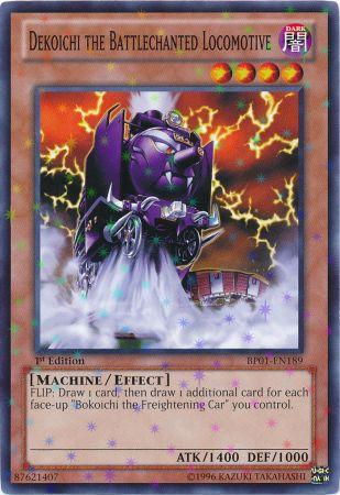 Dekoichi the Battlechanted Locomotive (Starfoil) (BP01-EN189) Starfoil Rare - Near Mint 1st Edition