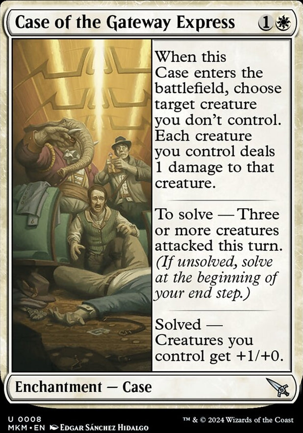 Case of the Gateway Express [#0008] (MKM-U-FOIL)