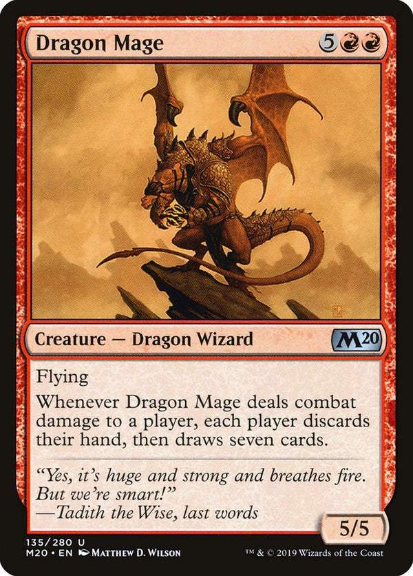 Dragon Mage (M20-U-FOIL)