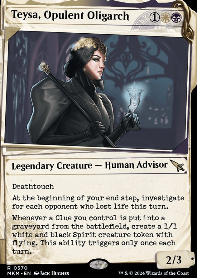 Teysa, Opulent Oligarch [#0370 Dossier Showcase] (MKM-R-FOIL)