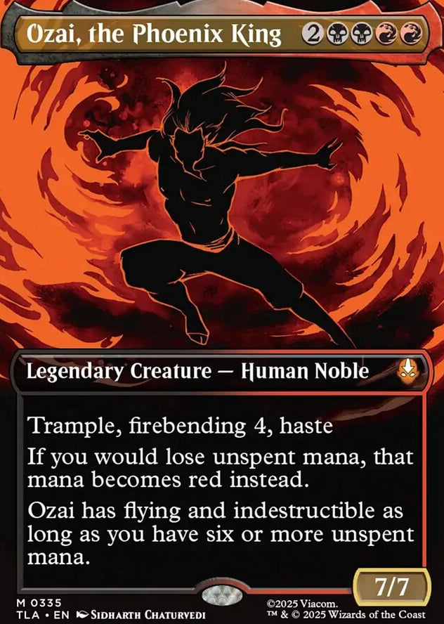Ozai, the Phoenix King [ #0335 Borderless ] (TLA-M)