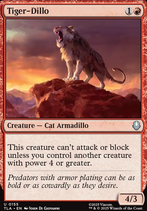 Tiger-Dillo [ #0155 ] (TLA-U)