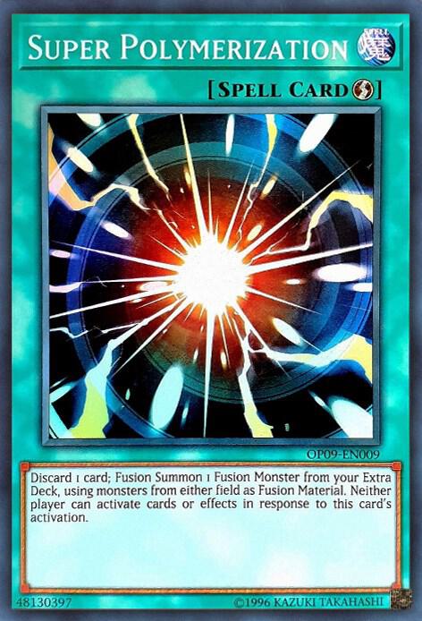 Super Polymerization (OP09-EN009) Super Rare Near Mint Unlimited