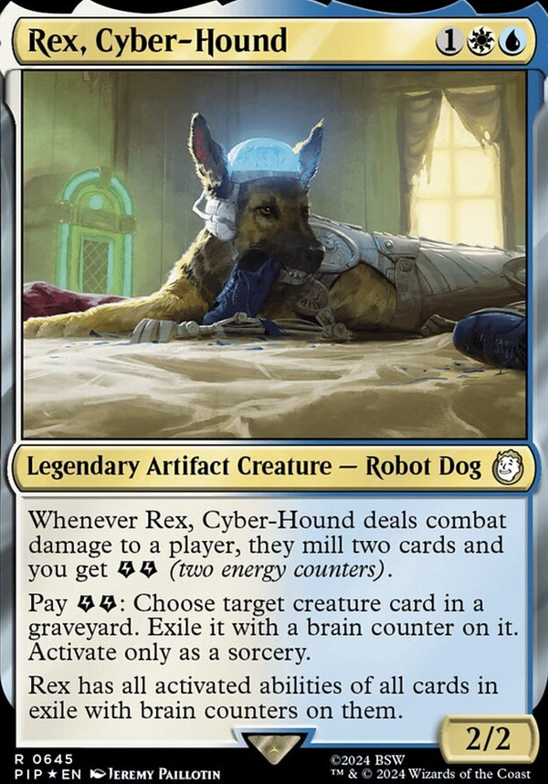 Rex, Cyber-Hound [#0645 Surge Foil] (PIP-R)