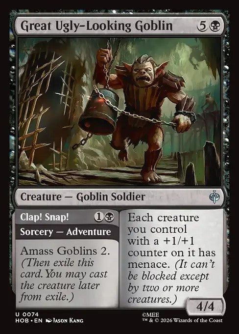 Great Ugly-Looking Goblin // Clap! Snap! [ #0074 ] (HOB-U)