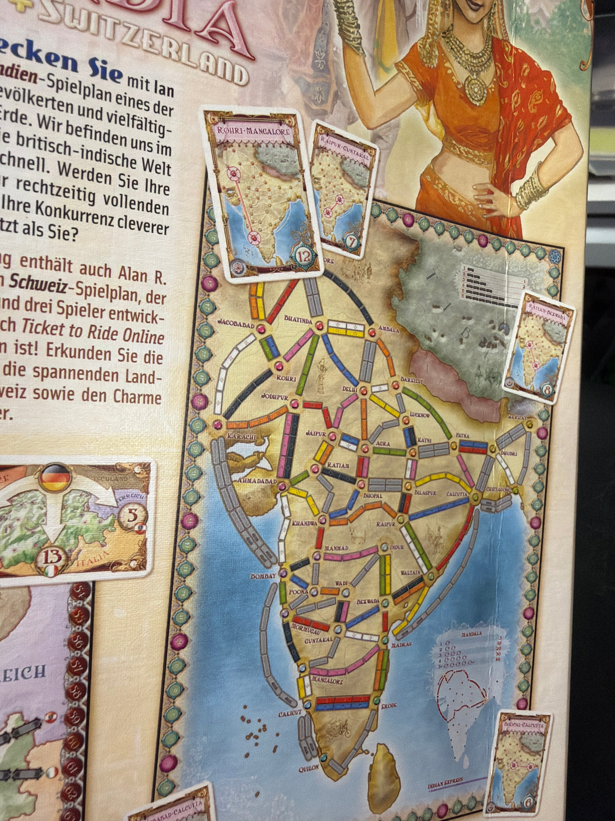 Ticket to Ride: Map Collection Volume 2 - India (Damaged)