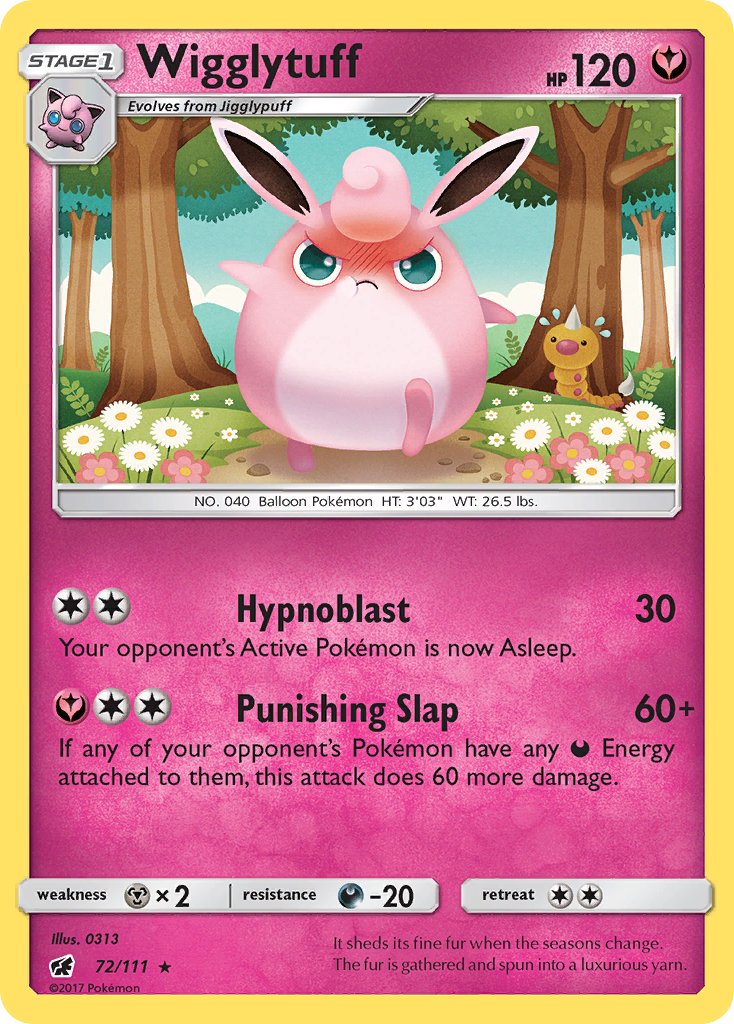 Wigglytuff - 072/111 (CIN) Rare - Near Mint