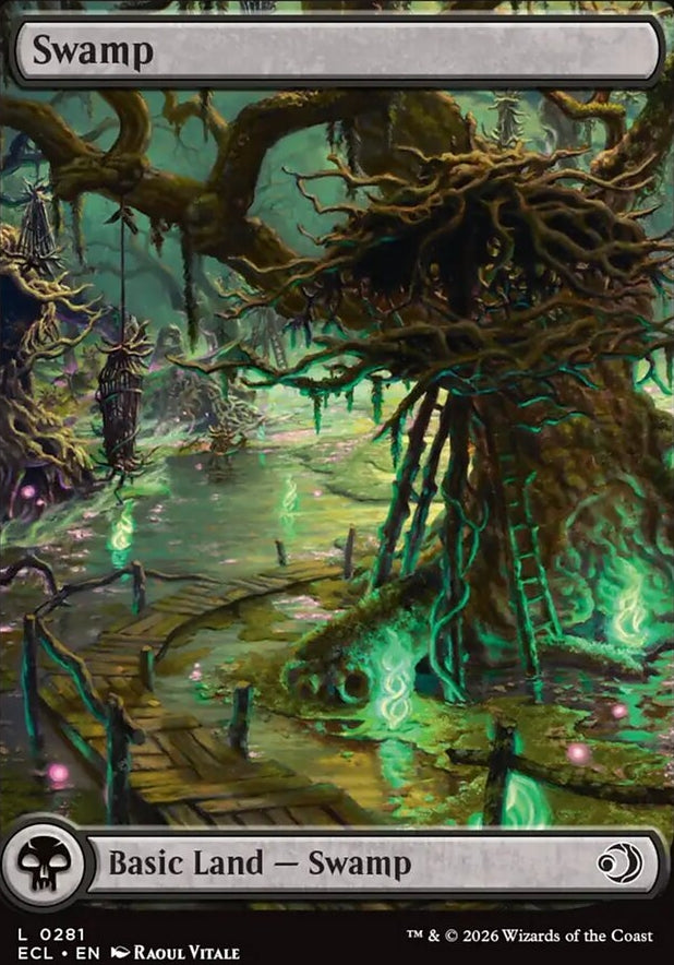 Swamp [ #0281 Full Art ] (ECL-L)