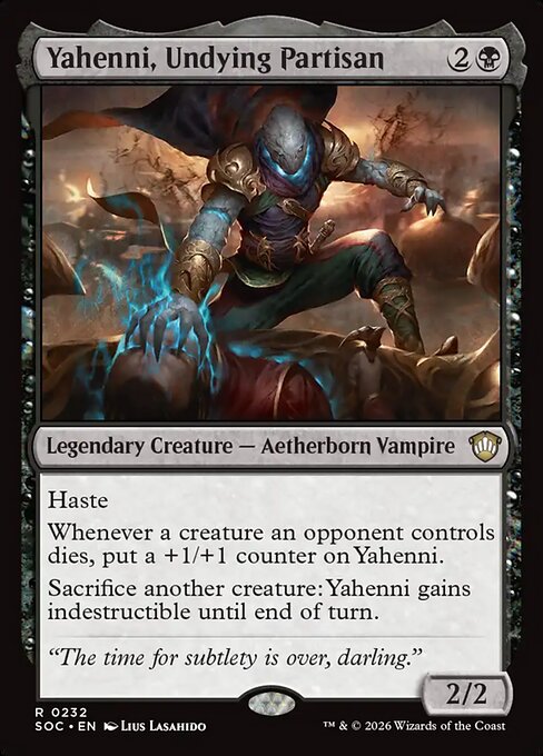 Yahenni, Undying Partisan [ #0232 ] (SOC-R)