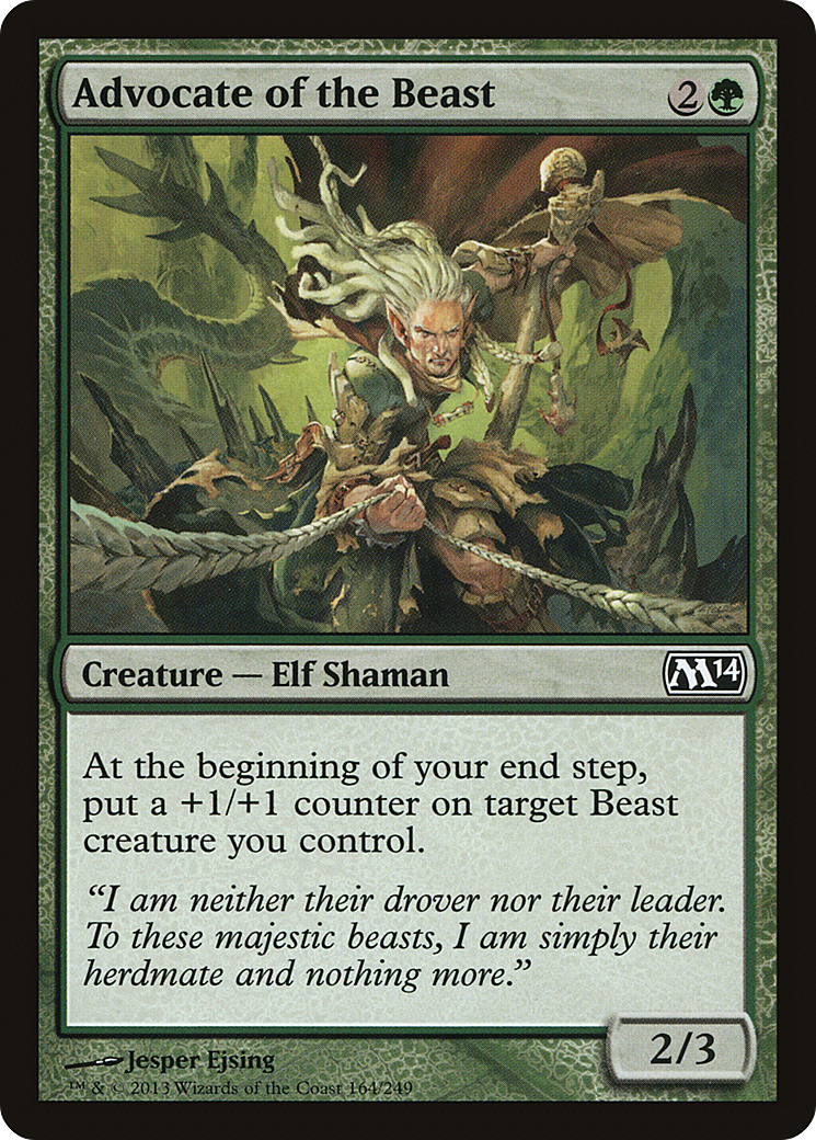 Advocate of the Beast (M14-C-FOIL)
