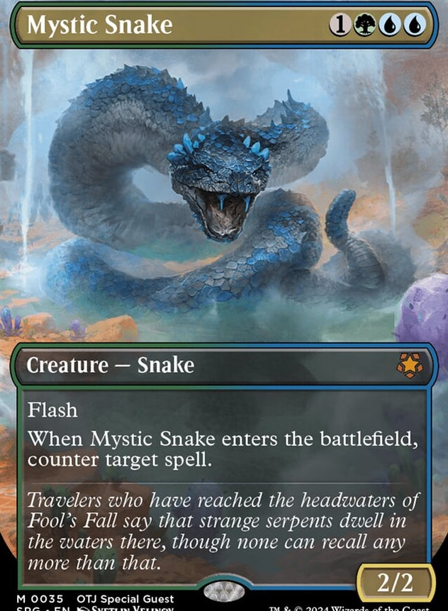 Mystic Snake [#0035] (SPG-OTJ-M-FOIL)