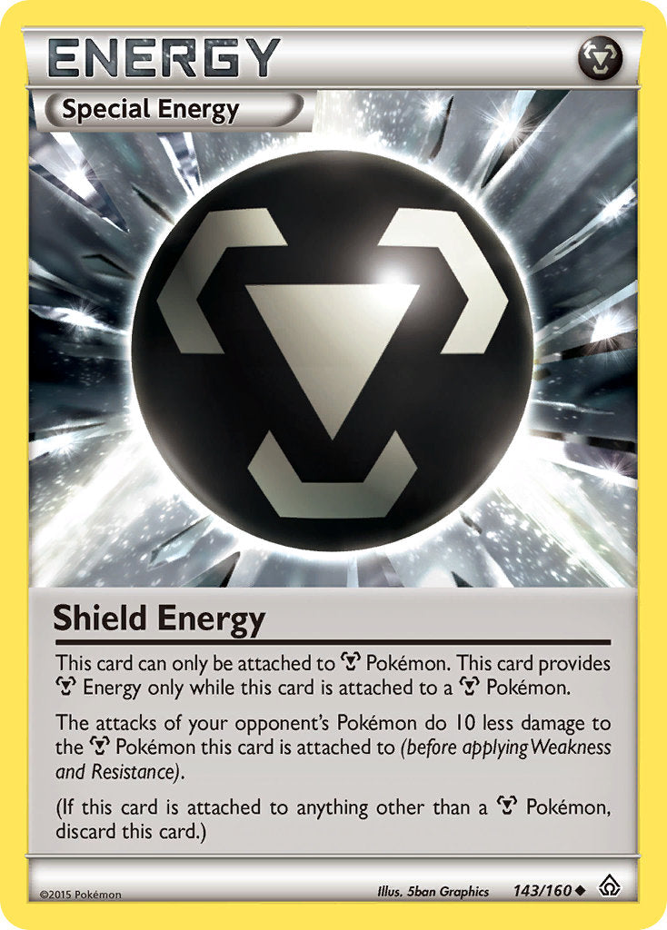 Shield Energy - 143/160 (PRC) Uncommon - Near Mint