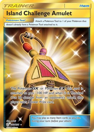 Island Challenge Amulet - 265/236 (CEC) Secret Rare - Near Mint Holofoil