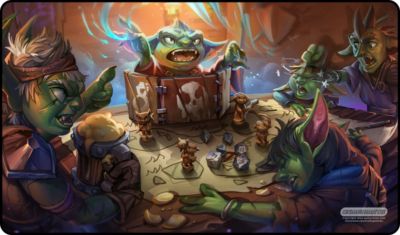 GamerMats: Playmat - Goblin Game Night