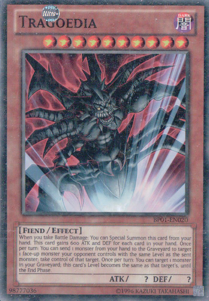 Tragoedia (Starfoil) (BP01-EN020) Starfoil Rare - Near Mint Unlimited