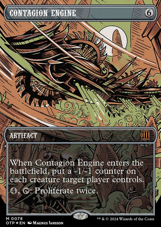 Contagion Engine [#0078 Textured Foil] (OTP-M)