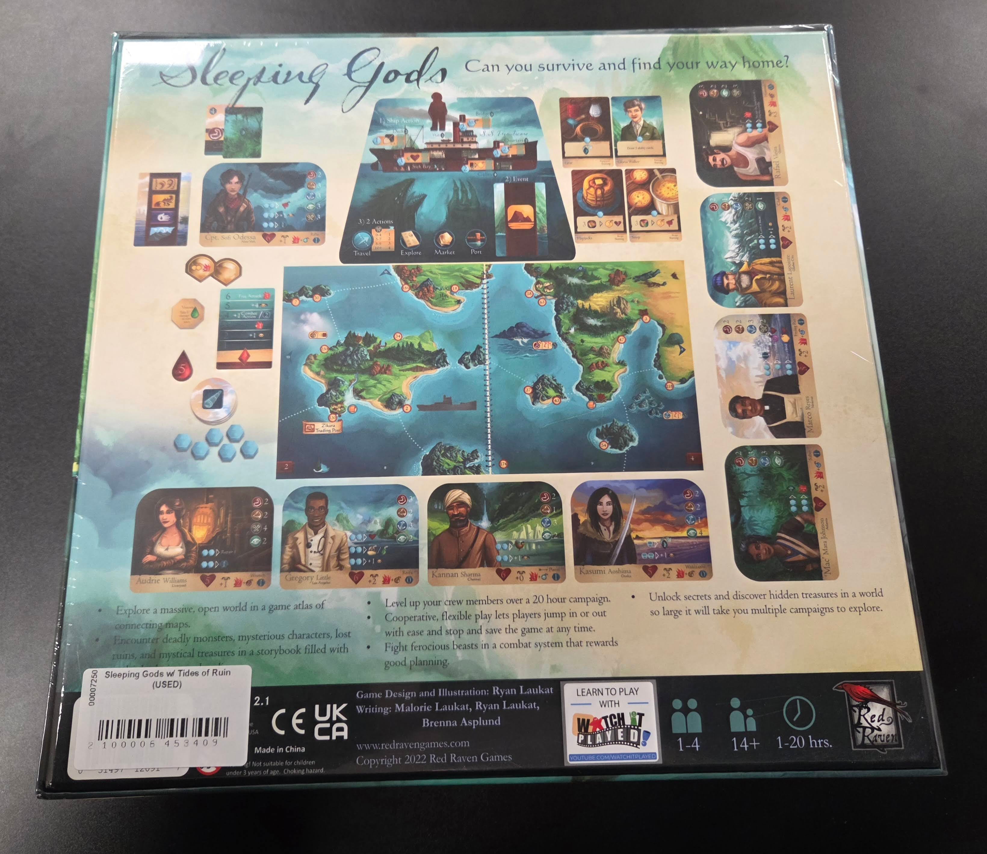 Sleeping Gods w/ Tides of Ruin (USED)