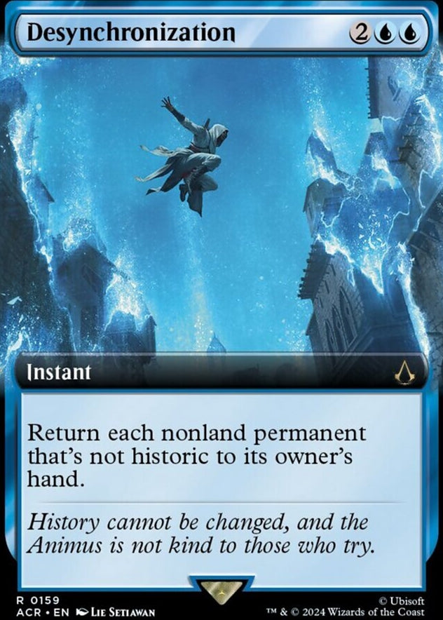 Desynchronization [#0159 Extended Art] (ACR-R-FOIL)