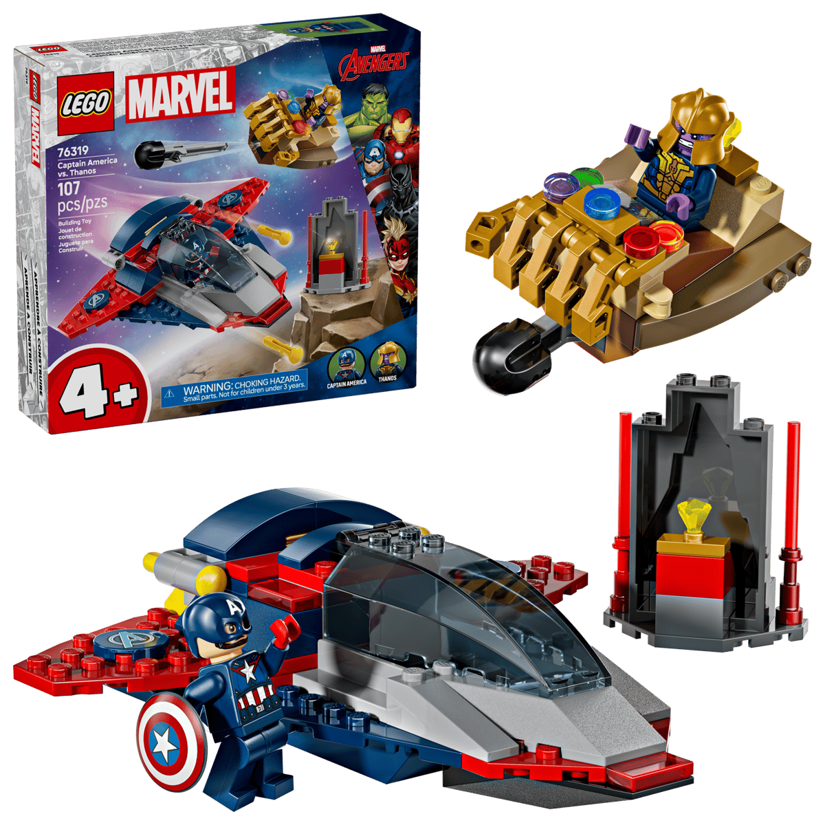 Lego: Marvel - Captain America vs. Thanos (76319)