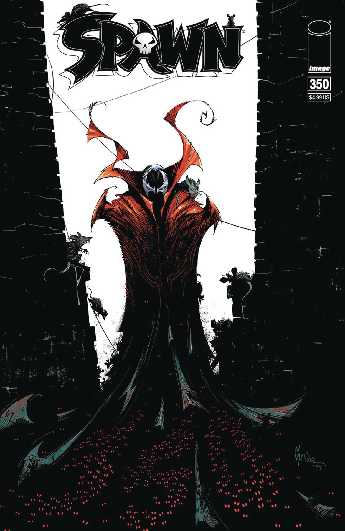 SPAWN #350 CVR E JONATHAN GLAPION VAR
