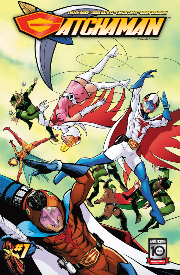 Gatchaman # 1 McKoy Cover A GalaxyCon Exclusive