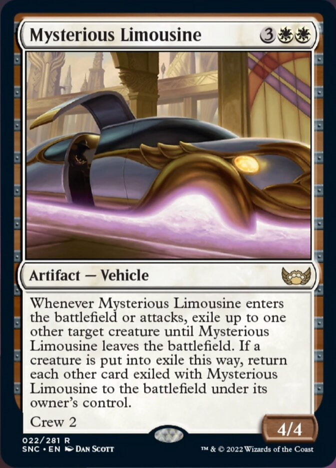 Mysterious Limousine [ #022/281 ] (SNC-R)