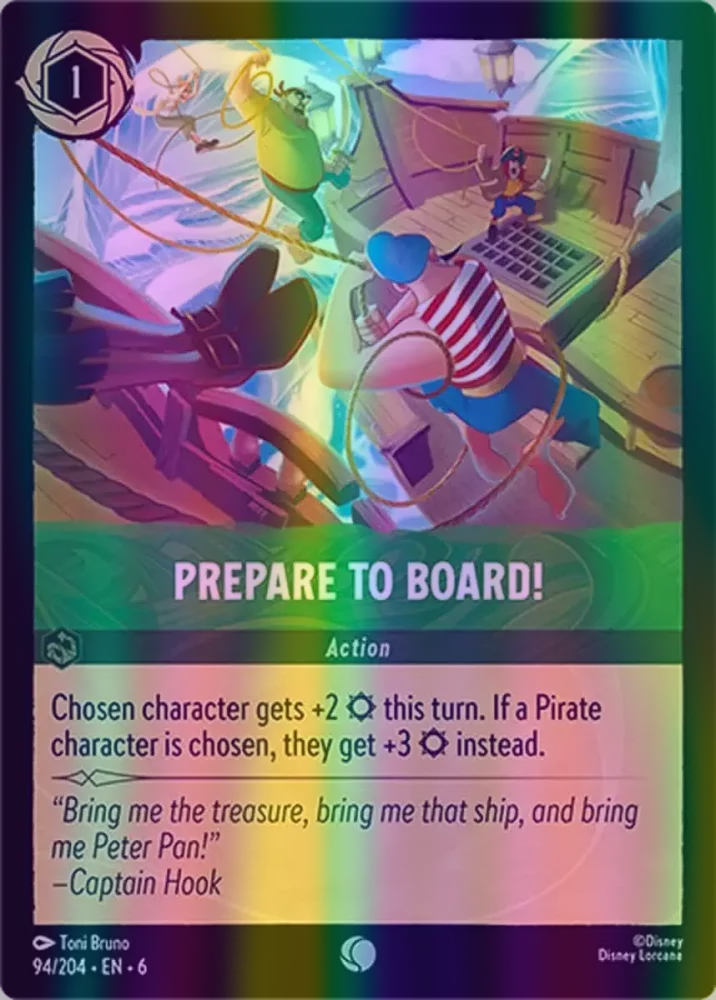 Prepare to Board! (Azurite Sea 094/204) Common - Near Mint Cold Foil