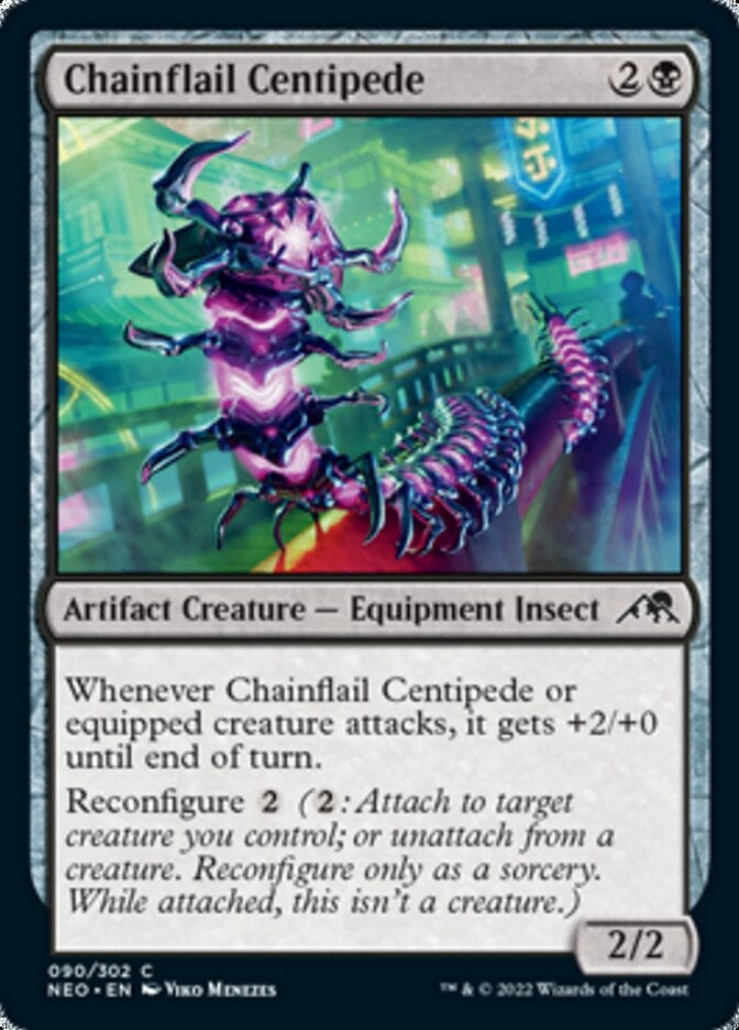 Chainflail Centipede [ #090/302 ] (NEO-C)
