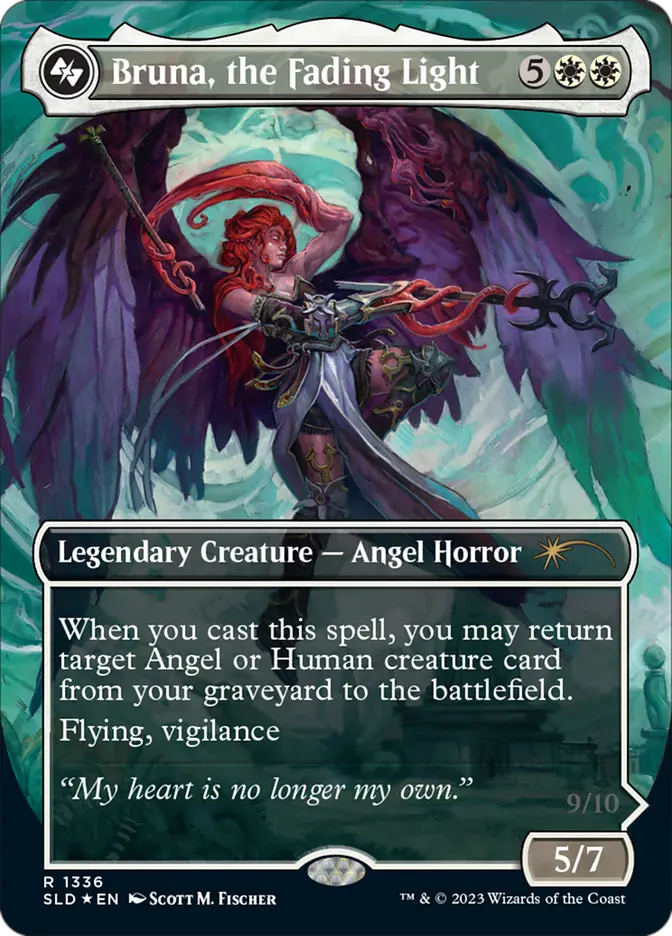 Bruna, the Fading Light // Brisela, Voice of Nightmares  [#1336] [BOTTOM] (SLD-R-FOIL)
