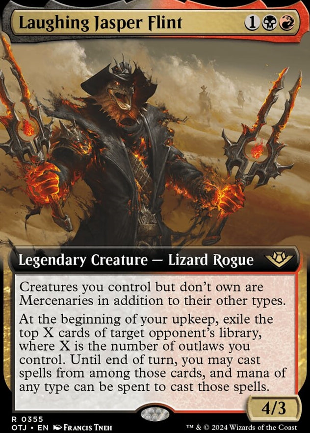 Laughing Jasper Flint [#0355 Extended Art] (OTJ-R-FOIL)