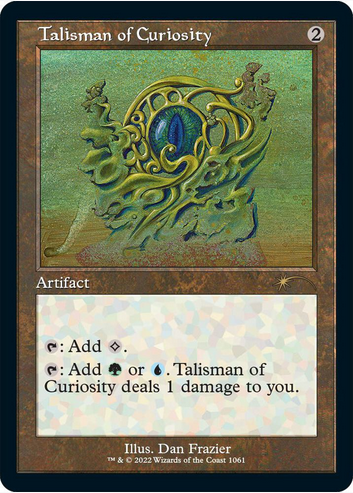 Talisman of Curiosity  (SLD-R-FOIL-ETCHED)