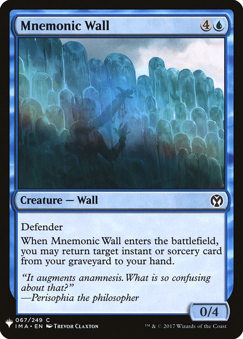 Mnemonic Wall [Mystery Booster