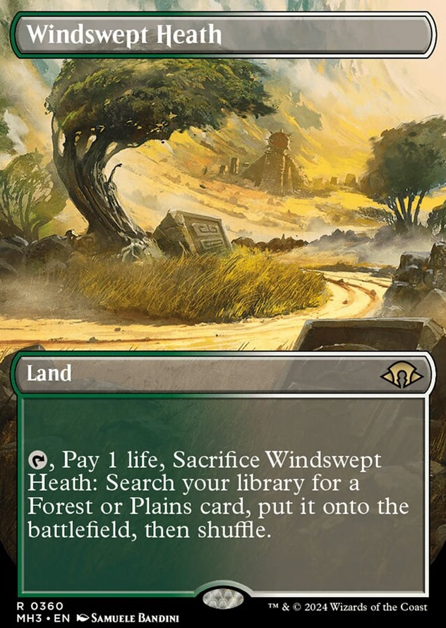 Windswept Heath [#0360 Borderless] (MH3-R-FOIL)