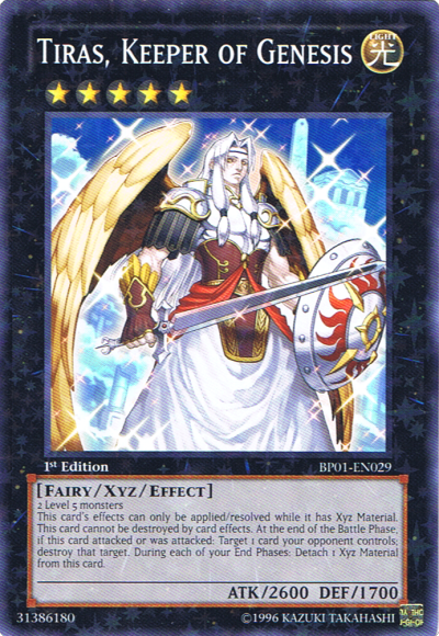 Tiras, Keeper of Genesis (Starfoil) (BP01-EN029) Starfoil Rare - Near Mint 1st Edition