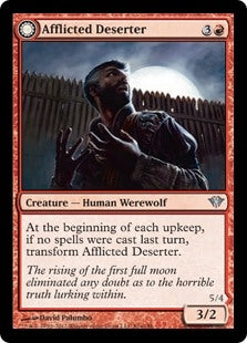 Afflicted Deserter/Werewolf Ransacker (DKA-U)