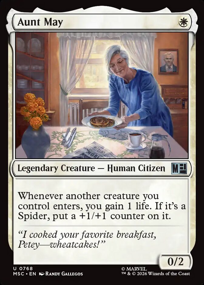 Aunt May [ #0768 ] (MSC-U)
