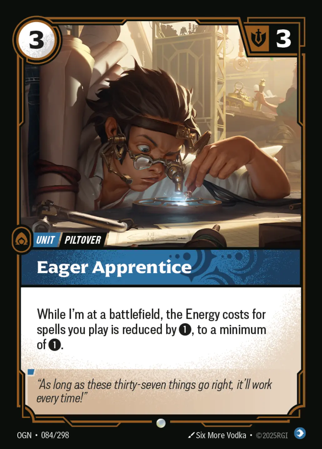 Eager Apprentice - 084/298 (OGN) Common