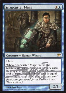 Snapcaster Mage (ISD-R) Artist Signed