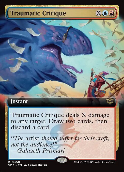 Traumatic Critique [ #0358 Extended Art ] (SOS-R)