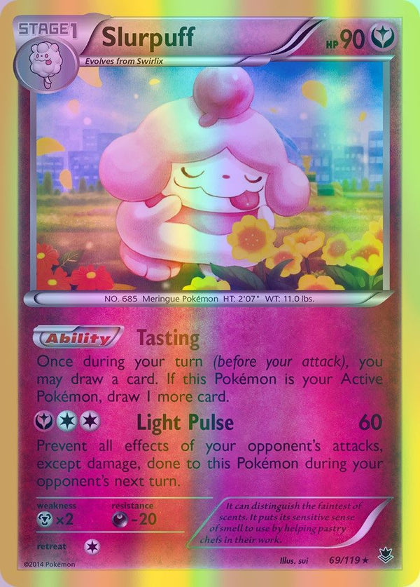 Slurpuff - 069/119 (PHF) Holo Rare - Near Mint Reverse Holofoil