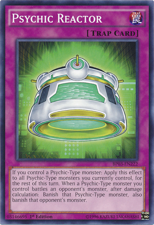 Psychic Reactor (BP03-EN222) Common - Near Mint 1st Edition