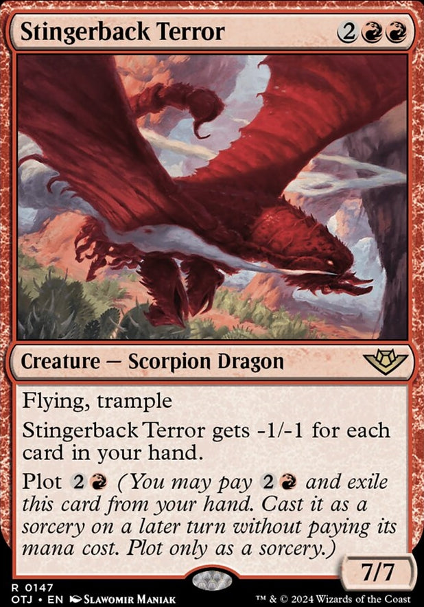 Stingerback Terror [#0147] (OTJ-R-FOIL)