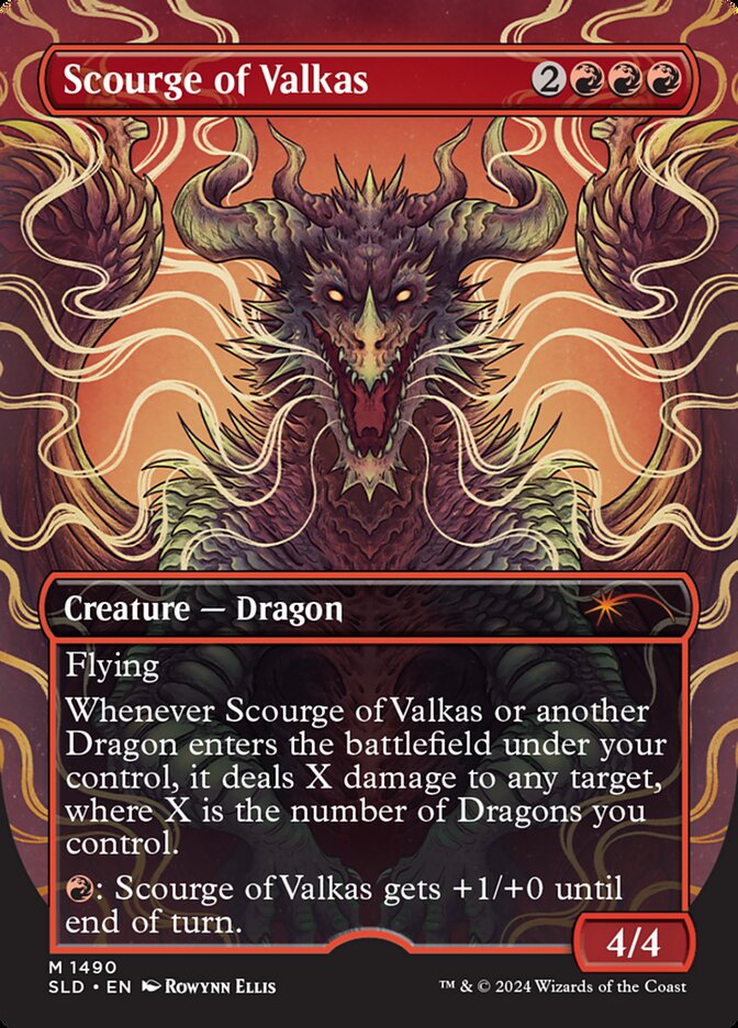 Scourge of Valkas - #1490 (SLD-M)