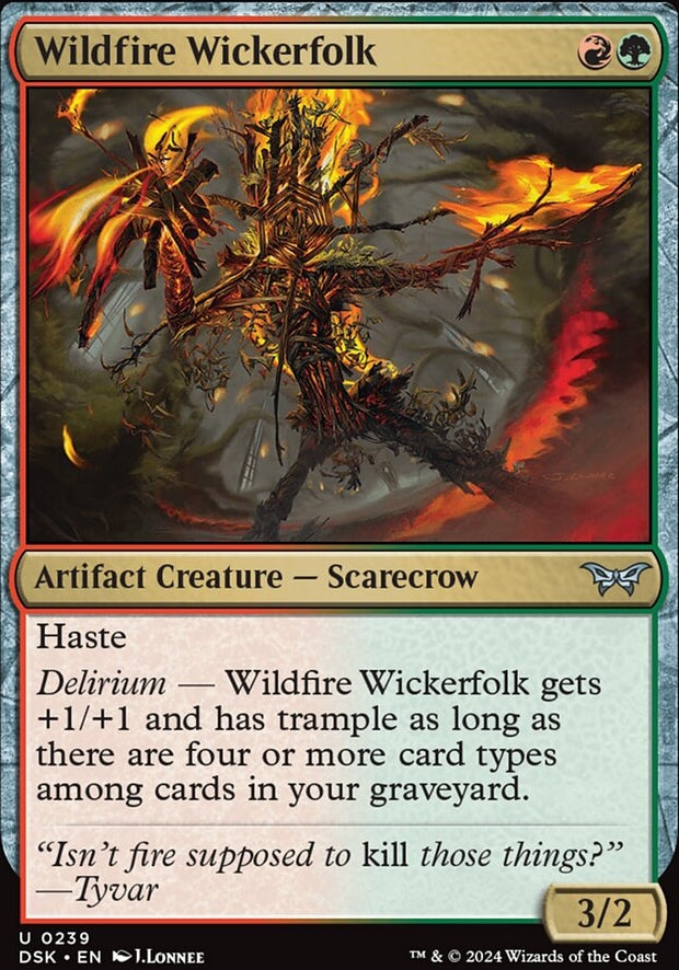 Wildfire Wickerfolk [#0239] (DSK-U-FOIL)