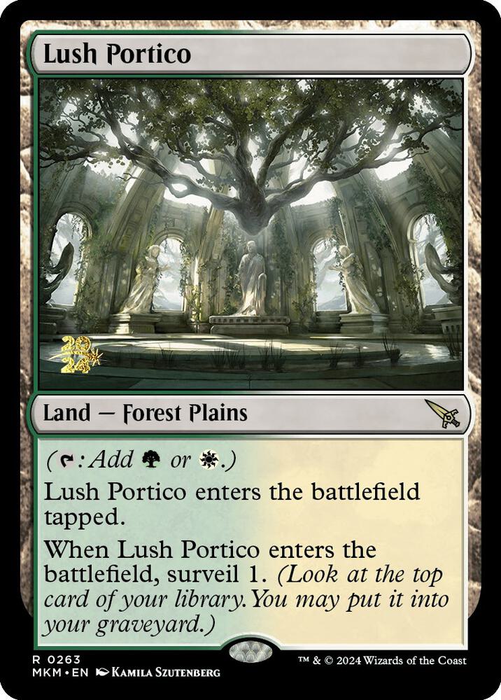 Lush Portico [#0263] (MKM-R-PRE) Foil Near Mint