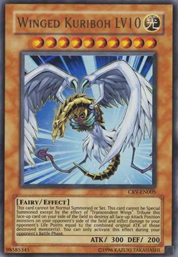 Winged Kuriboh LV10 (CRV-EN005) Ultra Rare - Near Mint Unlimited